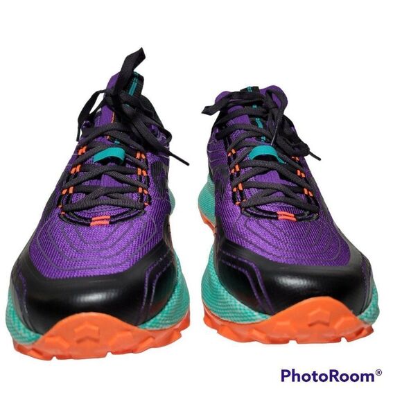 Saucony Endorphin Trail Running Shoes Women Sz 12 PWRTRAC S10647-20 Concord NEW - Picture 3 of 12